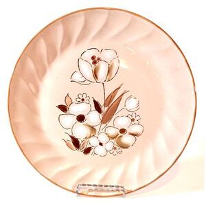 Vintage FELICITY SCULPTURA DINNER PLATE Hearthside Stoneware 10 3/4" Japan